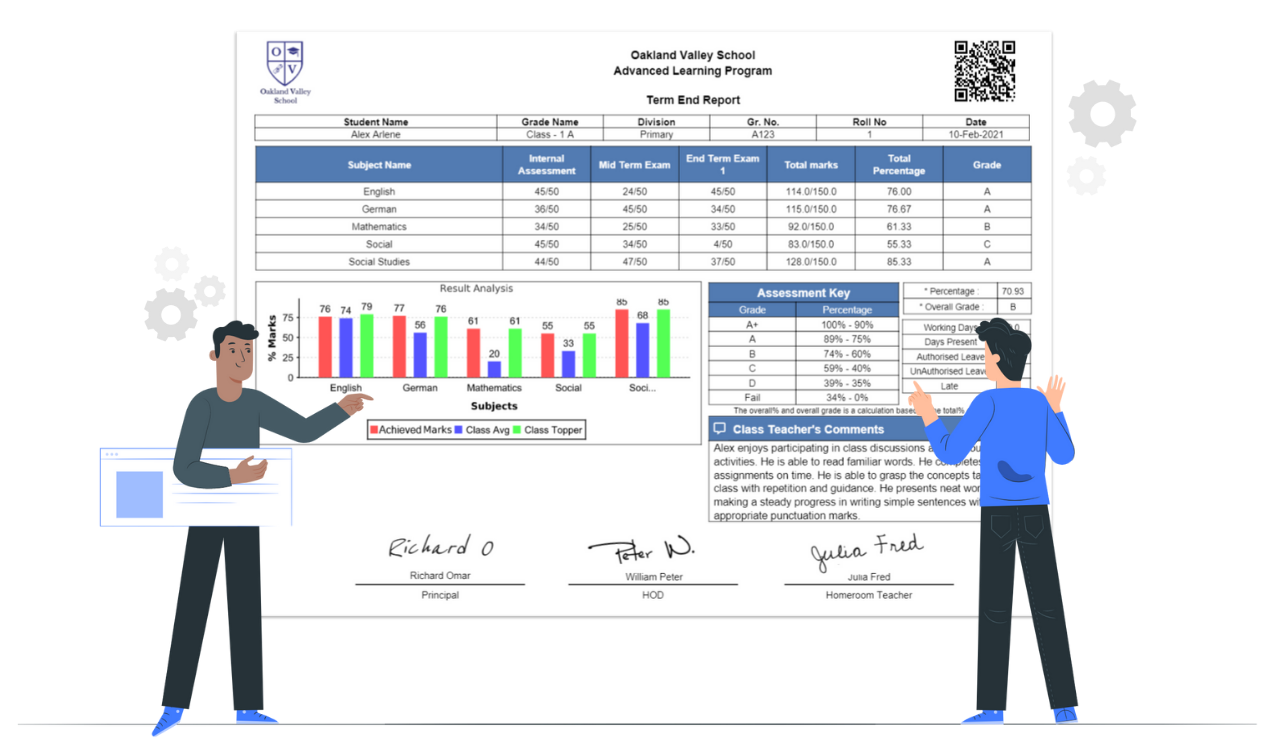 create report cards online